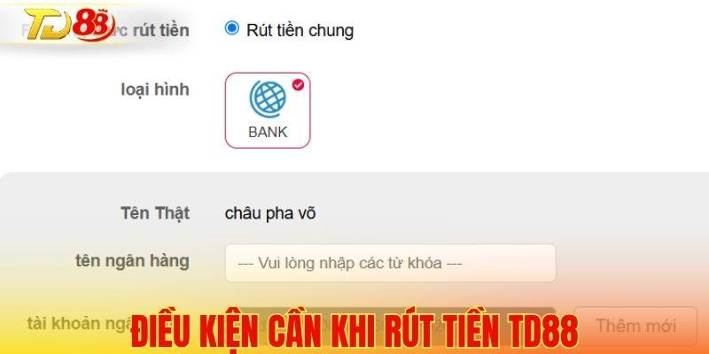 Những điều cần kiểm tra trước khi rút tiền TD88