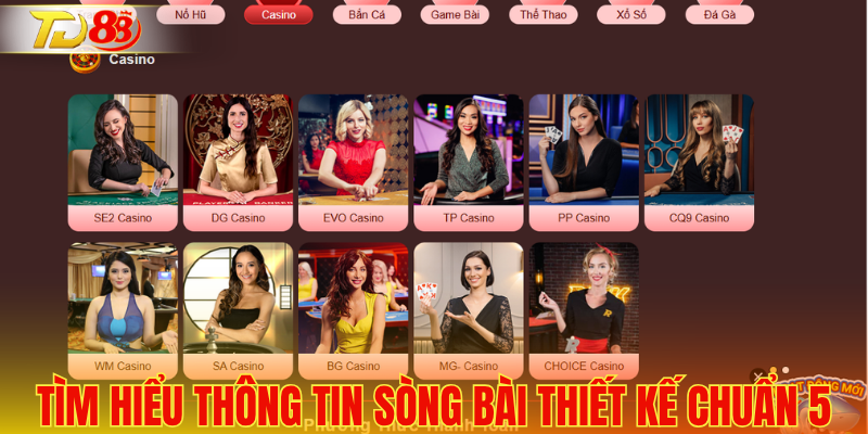 Tìm hiểu thông tin sòng bài thiết kế chuẩn 5 sao